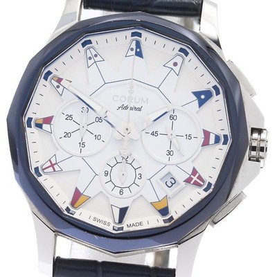 CORUM 01.0096 Admiral's Cup Legend 42 Chronograph Automatik Herrenuhr G0806