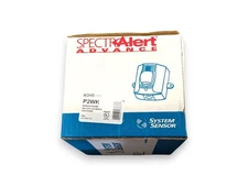 System Sensor P2WK Fire Alarm Horn Strobe Wall White Outdoor (NEW IN BOX)