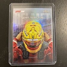 2025 Topps Chrome F1 Lewis Hamilton Helmet Collection Refractor Formula 1 #HC-2