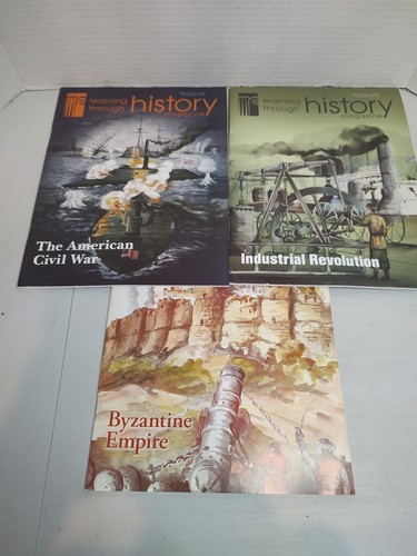 Learning Through History Magazine 2007 Issues 2-4 Home School Social Studies - Picture 1 of 17