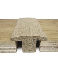 Oak Threshold / Door Plate, 15mm T section, Natural oiled