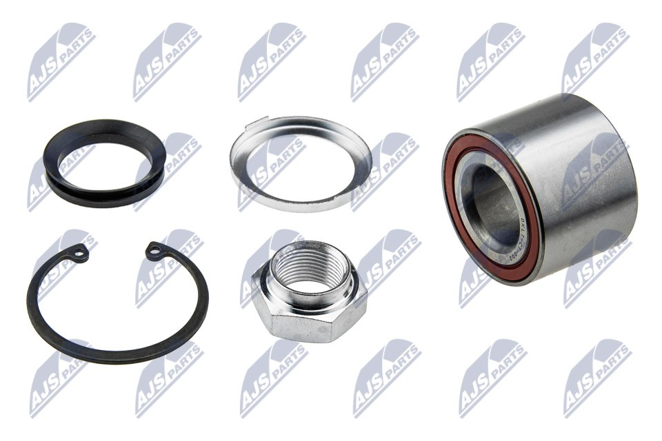 Wheel bearing Rear Axle KLT-CT-002 NTY for CITROËN PEUGEOT DACIA - Image 4