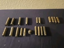 EARLY TEENS 1920S TIRE SCHRADER VALVE STEM COVER WHEEL RIMS VINTAGE Lot Of 19