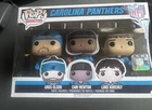 Funko Pop! NFL Carolina Panthers Multipack Greg Olsen Cam Newton Kuechly
