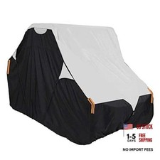 UTV Cover with Heavy Duty 420D Oxford Fabric, Side by Side Large 2-3 Passenger