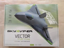 Sky Viper Vector Performance Remote Controlled Outdoor Stunt Plane. New Sealed
