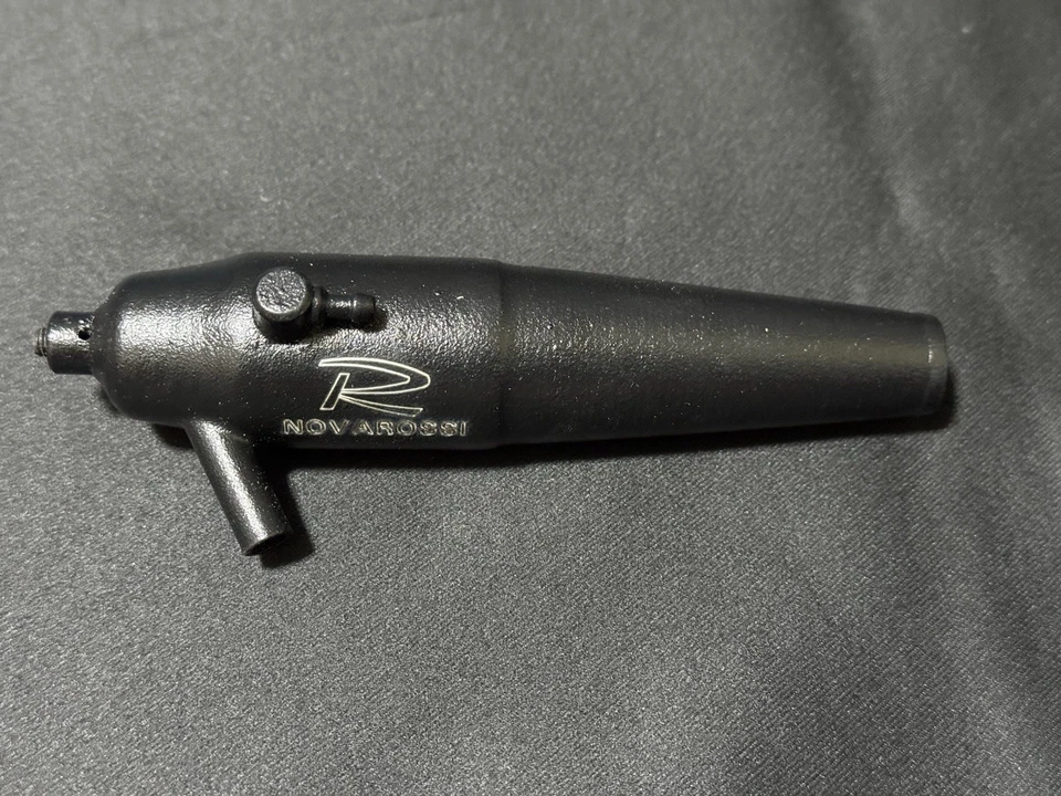 Novarossi On Road Muffler 2.5cc Engine #2.51 w REX Manifold New Made in Italy - Image 3 of 4