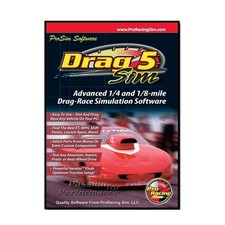 COMP Cams Drag Sim5 Drag Race Simulator Software CD ROM