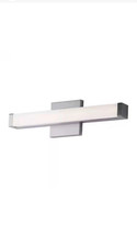 MAXIM Vanity 1-LED  12 WATT  18 Wide Satin Ni...