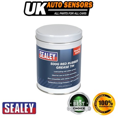 Sealey Red Rubber Fett Dose 500g SCS110