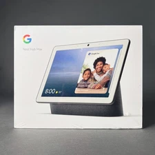 Google Nest Hub Max Charcoal 10in Smart Display w/ Google Assistant Chromecast