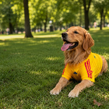 Camiseta Colombia 2026 para Perro Amarilla - Colombia Pet Jersey