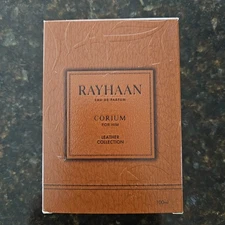 RAYHAAN Corium Leather Collection fragrance for men EDP 100 mL (BN)