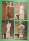DR WHO 2000 FRENCH POLYNESIA 4 FDC MAXIMUM CARD NATIONAL COSTUME R62807