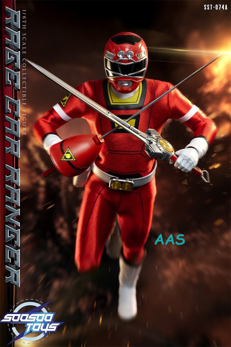 In stock New SOOSOOTOYS SST-074A 1/6 Rage Car Ranger 12
