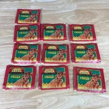 Vintage Panini Lion King 2 Sticker Pack Lot Of 10 