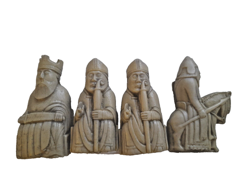 Isle of Lewis chess set 32 pieces (no board) - Picture 3 of 3