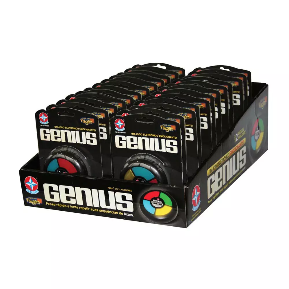 Jogo Mini Genius Clássico Para Viagem Original Estrela Kids