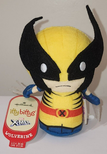 Hallmark Itty Bittys Marvel X-Men Wolverine HughJackman Plush Figure Stuffed Toy - Picture 2 of 5