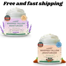 Whipped Beef Tallow Face Moisturizer | 100% Grass Fed Beef Tallow Skin Face Balm
