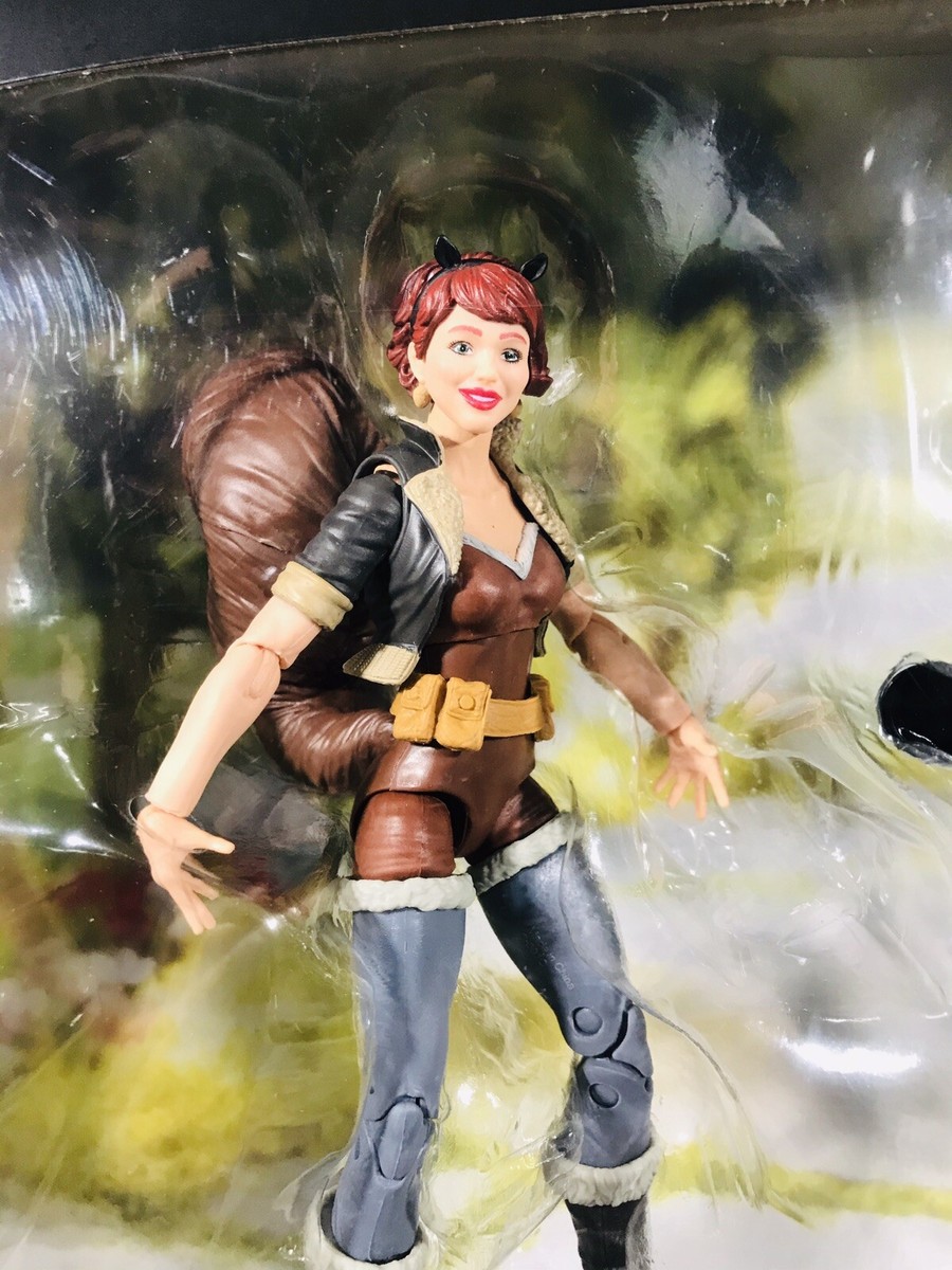 Marvel Legends The Unbeatable Squirrel Girl & Scooter Action