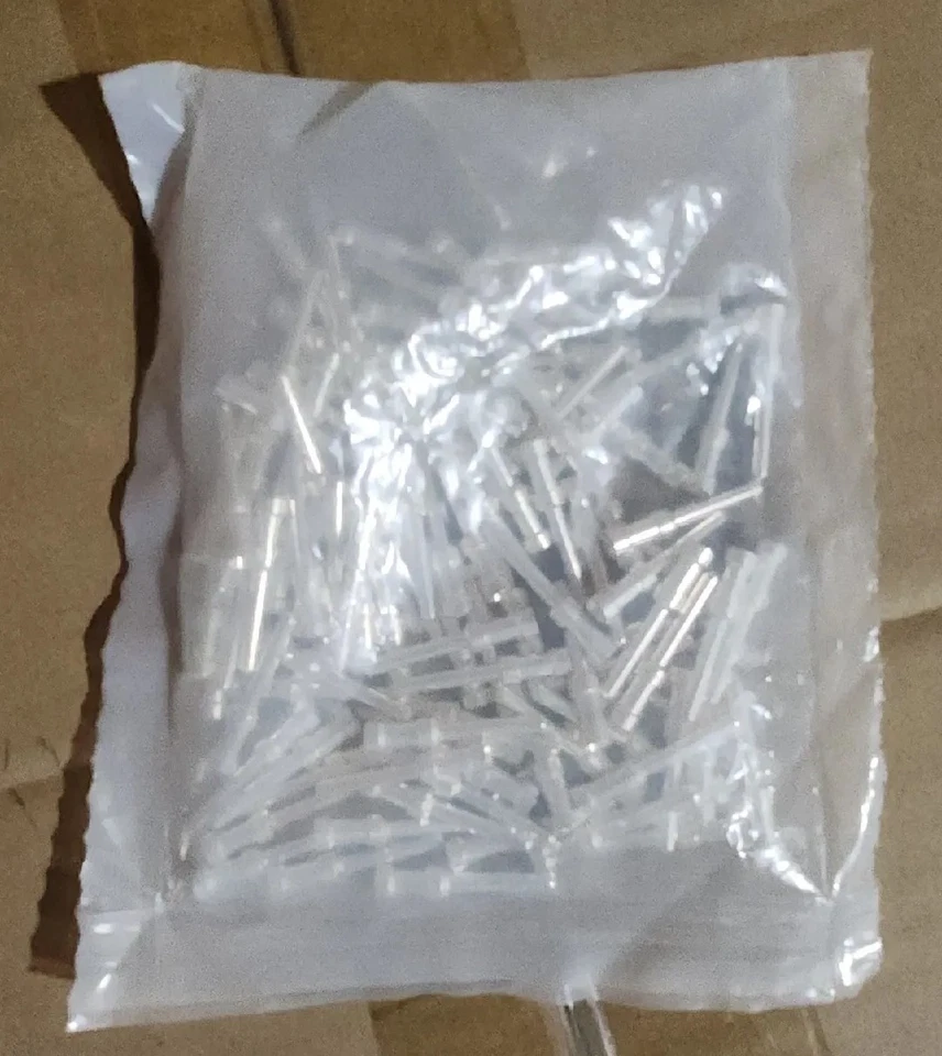 WOW Harting Han E STI-C 09330006102 AWG 14 Terminal Plateado 100 un. NUEVO Foto 2 de 2