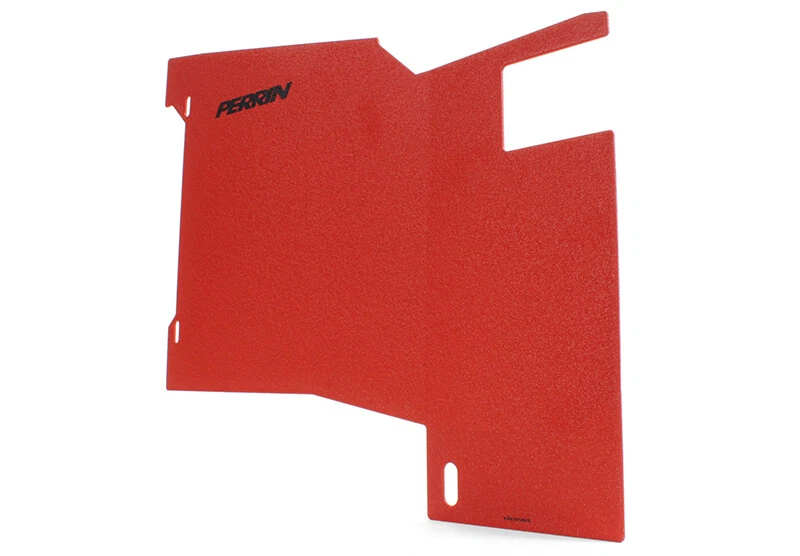 Perrin para 15-17 Subaru WRX entrada de ar frio vermelha - Imagem 4 de 4