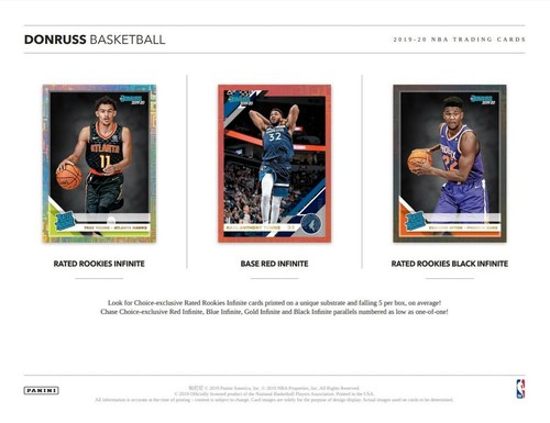 2019/20 Panini Donruss Choice Basketball Hobby Box - Picture 4 of 6
