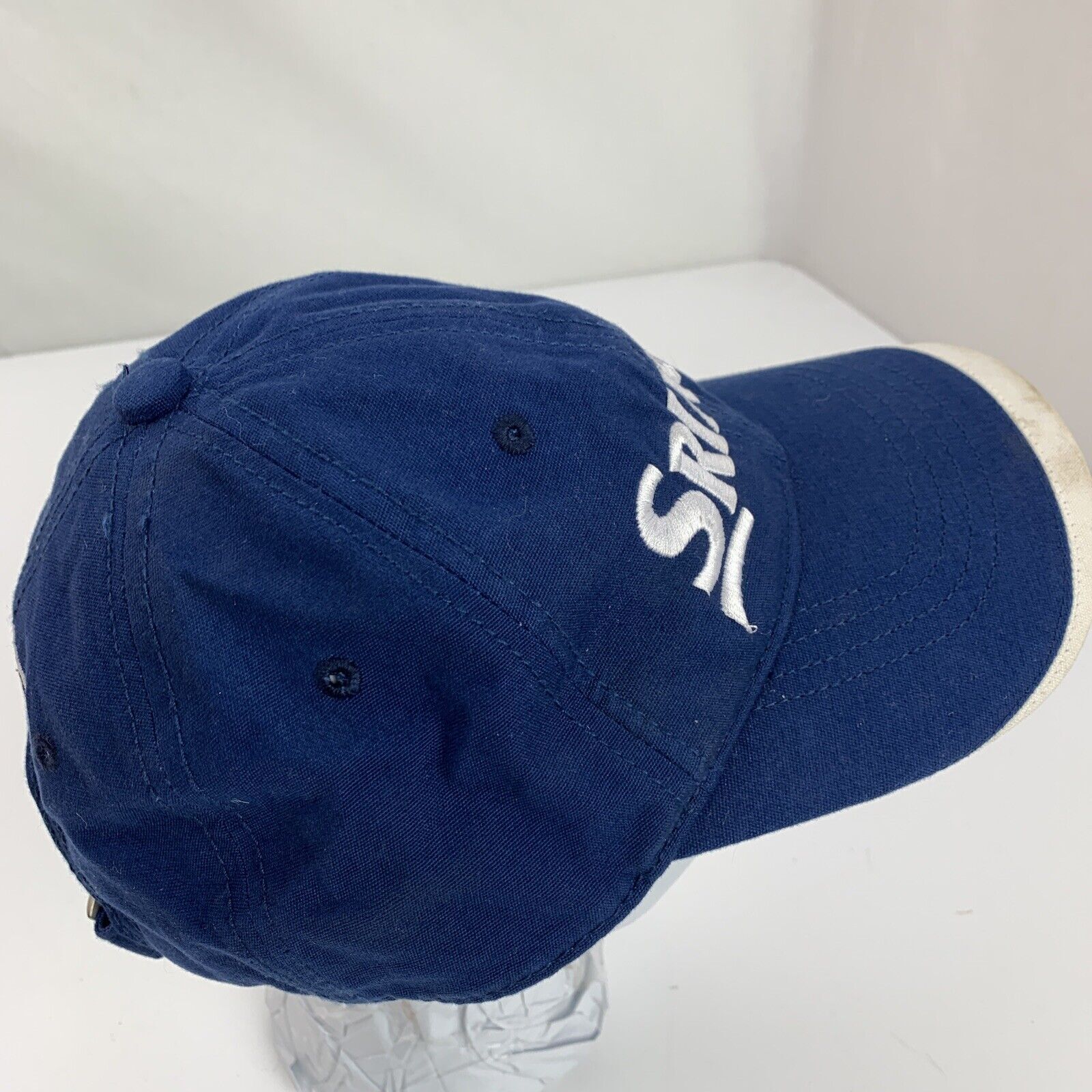 Srixon Ball Cap Hat Adjustable Baseball Blue White - image 4