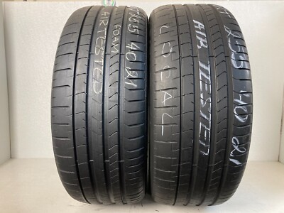 NO SHIPPING ONLY LOCAL PICK UP 2 Tires 255 40 21 Pirelli P Zero PZ4 102Y