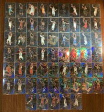 2021-22 Panini Select Courtside Blue Shimmer Holo Insert SP - 59 Card Lot
