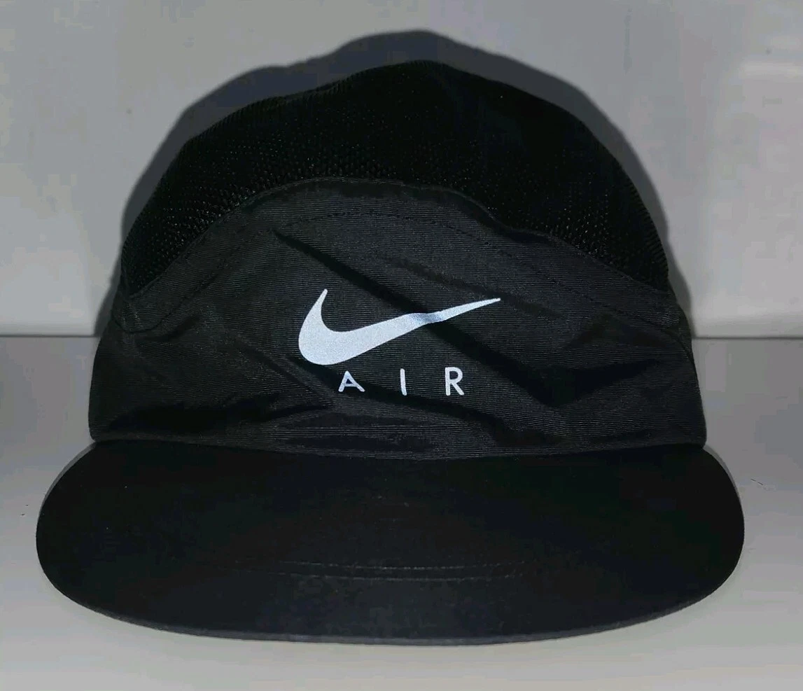FW17 Supreme x Nike Trail running hat black cap 3M reflective Humara