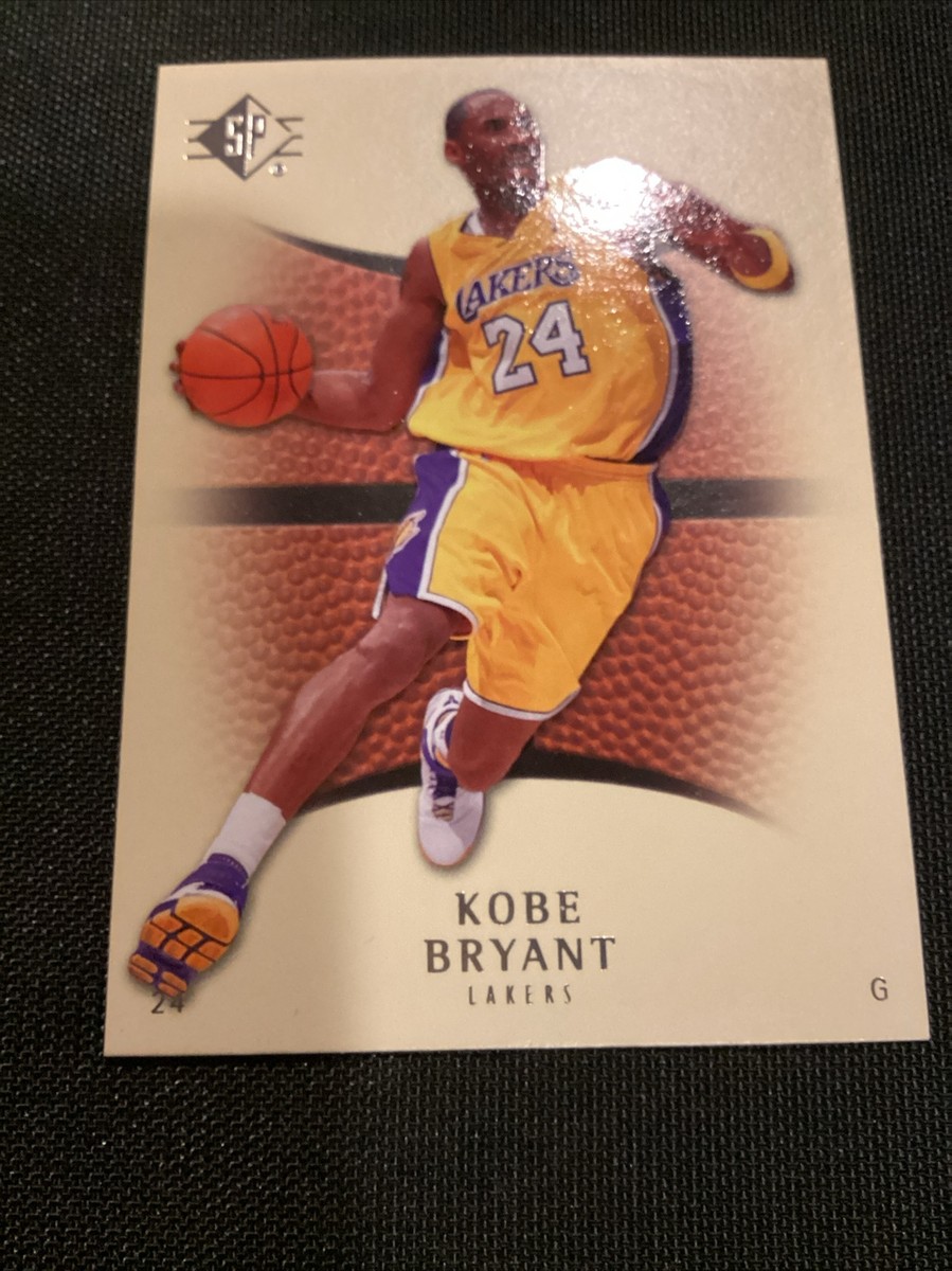 2007-08 SP Authentic #61 Kobe Bryant Los Angeles Lakers HOF