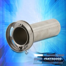 Universal 3.5 89mm Removable Cat Back Exhaust Muffler Tip Adjustable Silencer