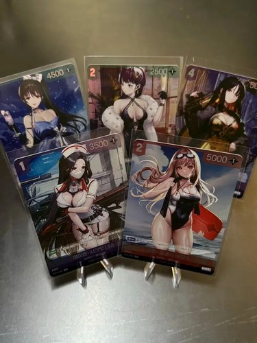 BT01 Nivel Arena Nikke Promo Rapi Dolla Diesel Maiden Moran Holo Korean version - Picture 8 of 18
