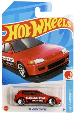 ホットウィール 92 HONDA CIVIC EG 10台 Amazon.com: Hot Wheels '92 Honda Civic EG : Toys & Games