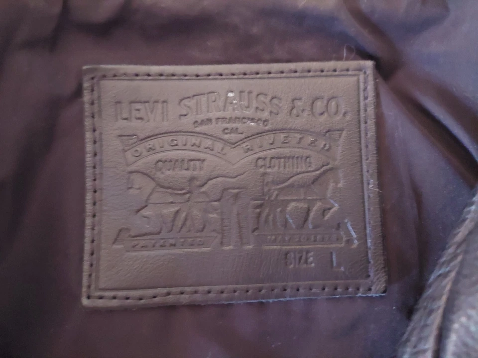 Chaqueta Moto Cuero Levi's Foto 3 de 4