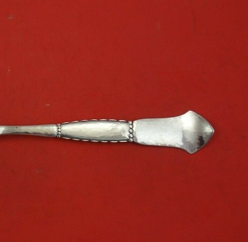 Evald Nielsen Danish Sterling Silver Vegetable Serving Fork 4-Tine 11" Vintage - 第 3/3 張圖片