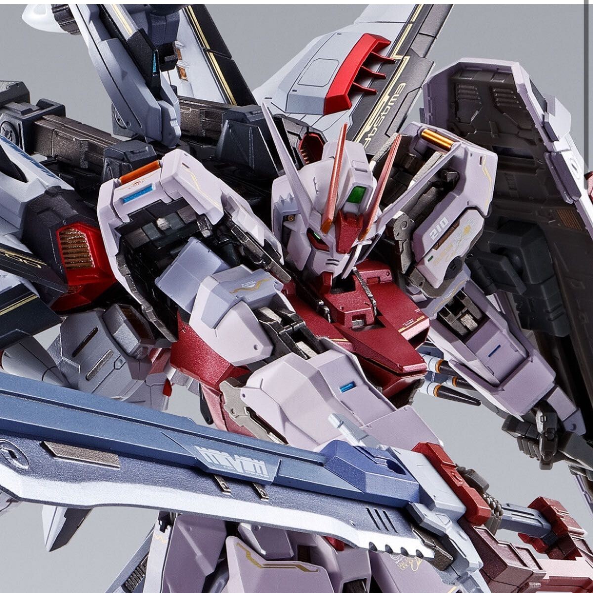 ロボット LBUILD STRIKE ROUGE + OOTORI STRIKER Bandai METAL BUILD Strike Rouge Ootori Striker Figure Japan