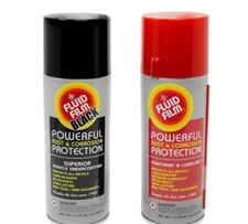 (1) Fluid Film Original & (1) Black 11.75oz Rust Protection Aerosol Can