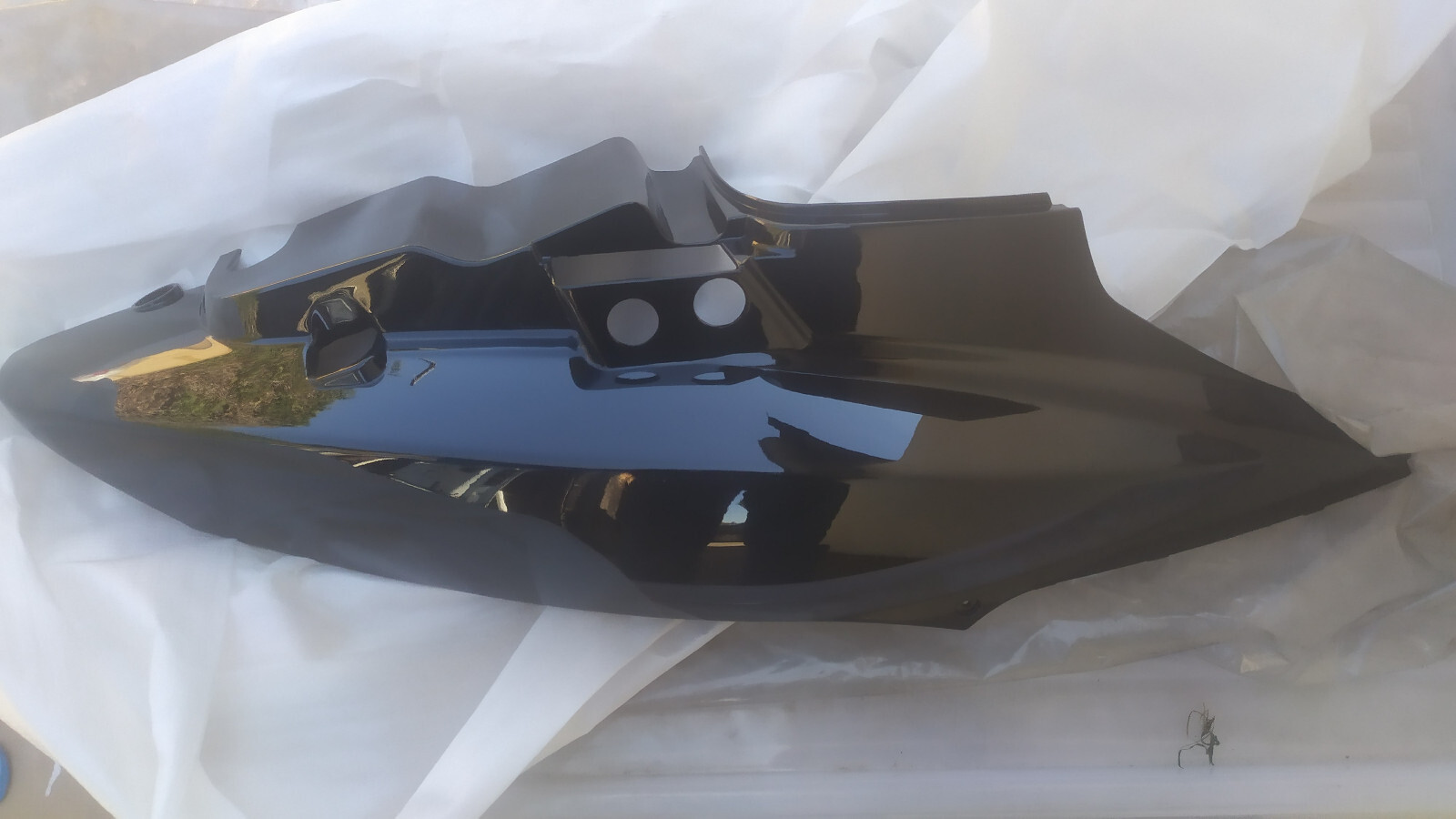 Carénage arrière droit Kymco Agility 50 Carry plastique renforcé