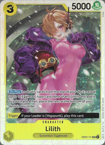 PSA 10 Lilith SR SP OP07-111 2025 ONE PIECE Card Japanese | eBay