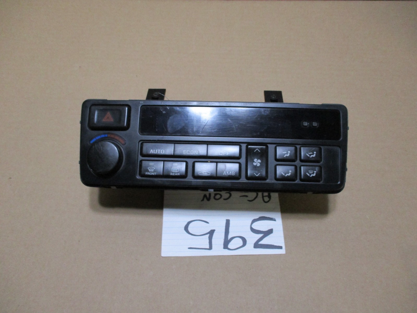 1997 1998 Infiniti Q45 AC and Heater Control Used Stock #395-AC 
