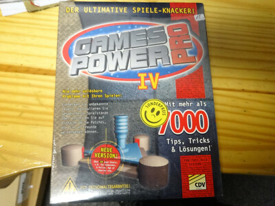 PC BIGBOX Games Power Pro 4 der ultimative Spiele Knacker Neu in Folie