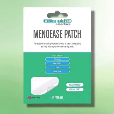 CBD Patches by Medex Essentials - 360mg Menopause Patches - 12 Patches