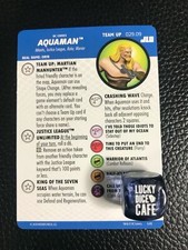 DC Heroclix Justice League Unlimited 029.09 Aquaman Team Up Card