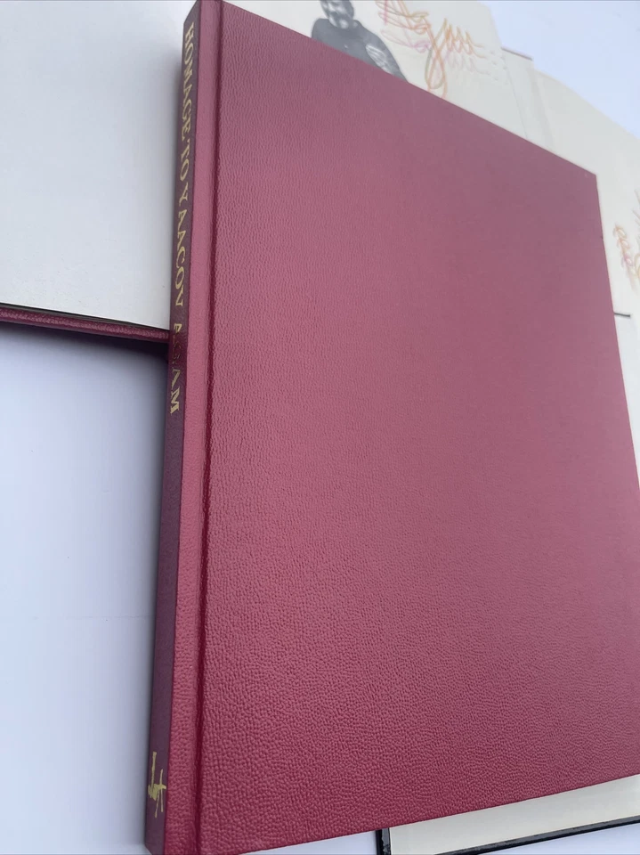 COLECCIÓN DE DIBUJOS YAACOV AGAM 4 AUTÓGRAFOS GARABATOS EN LIBROS POP ABSTRACTO VINTAGE Foto 3 de 4