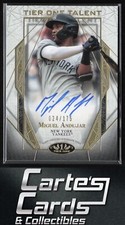Miguel Andujar 2022 Topps Tier One Talent Autographs #T1TA-MAN 24/175