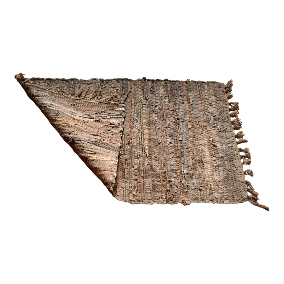 Tapete de couro marrom claro à prova de fogo 20x32 polegadas (50x80cm) – Tapete elegante resistente ao calor - Imagem 4 de 4