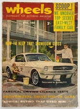 April 65 Mustang 2+2 Rambler Marlin Fastback Jaguar 4.2 Mk 10 Mini Cooper Lotus